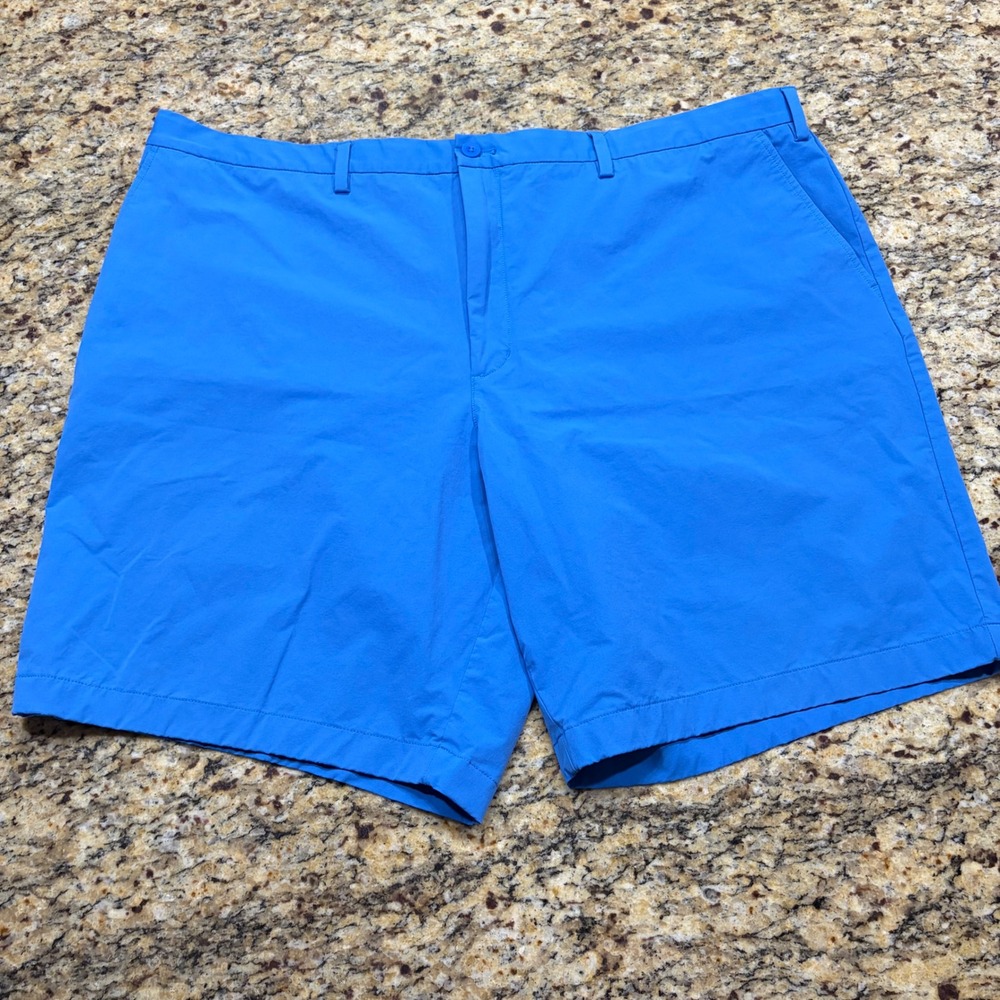 Vineyard Vines OTG On-The-Go Shorts Mens 50 Blue Performance Stretch